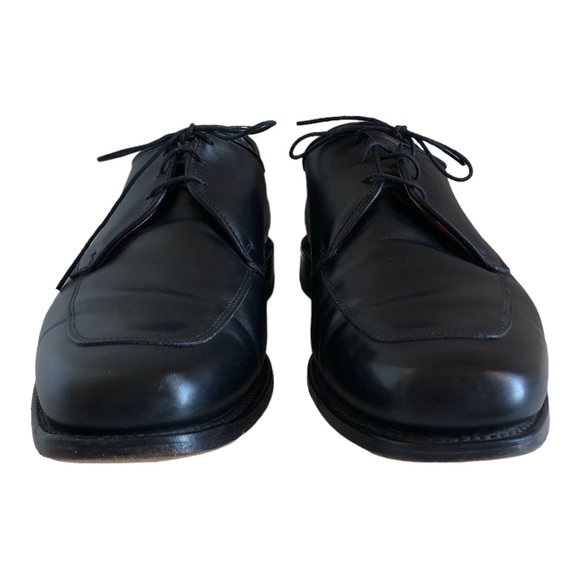 Allen Edmonds Burton Moc Apron Toe Black Leather Oxfords Men's Size 10 WIDE - Picture 5 of 16